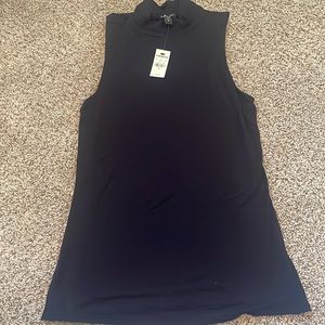 Express mock neck tank